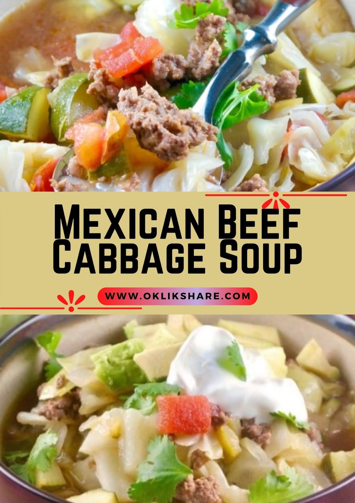 Mexican Beef Cabbage Soup