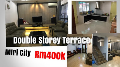 Furnished Double Storey Terrace Intermediate Senadin Miri