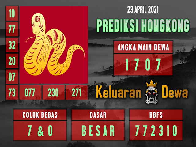 PREDIKSI HK MALAM INI
