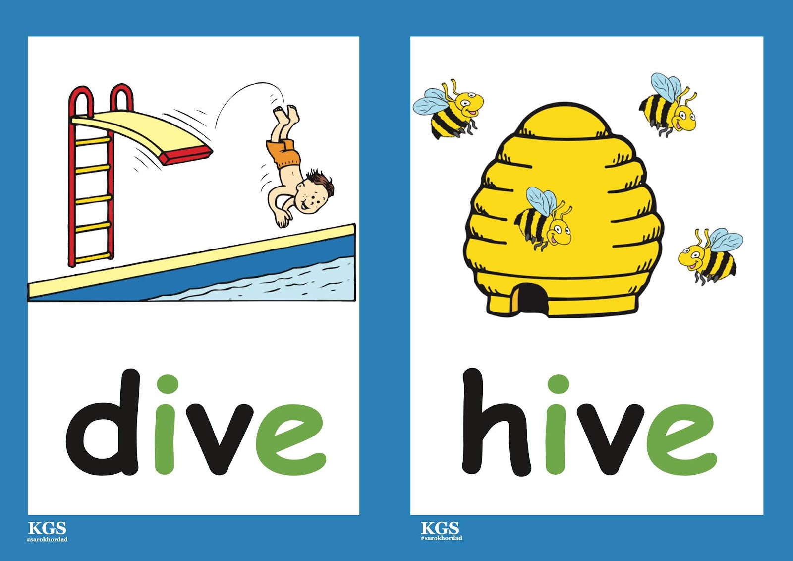 Kurd Genius School Grade 1 Flash Cards