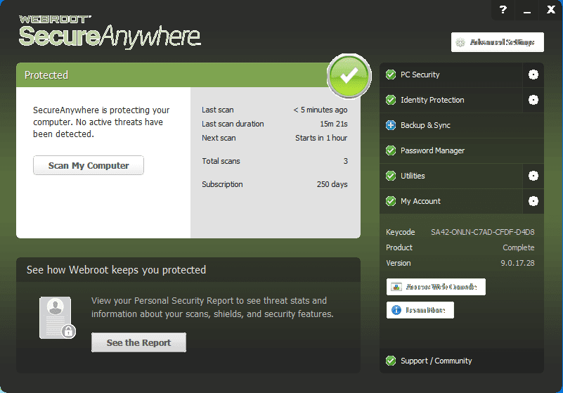 Webroot Secureanywhere Complete 2012 Serial Key