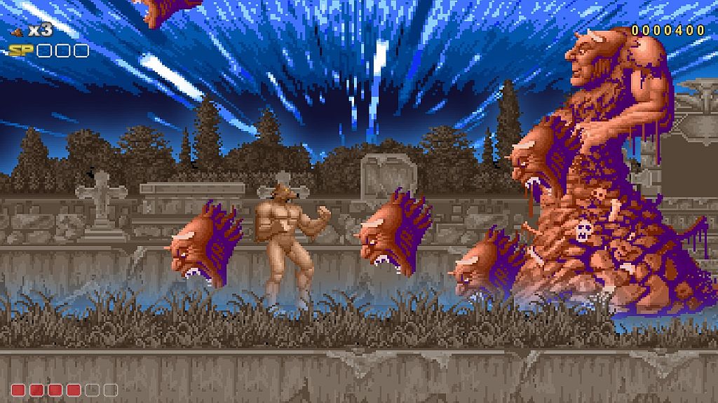 Indie Retro News Altered Beast A classic Arcade beat em up as a fan