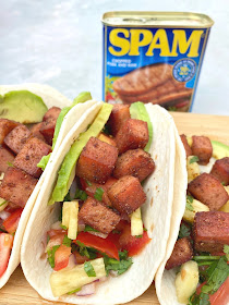 SPAM & Pineapple Tacos