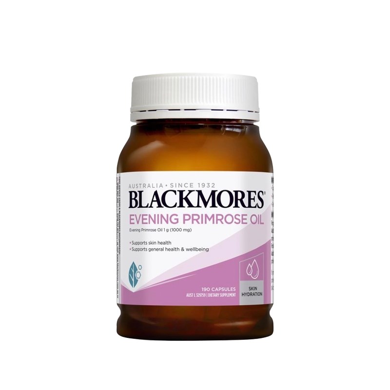 Blackmores Viên uống tinh dầu hoa anh thảo Evening Primrose Oil 190 viên