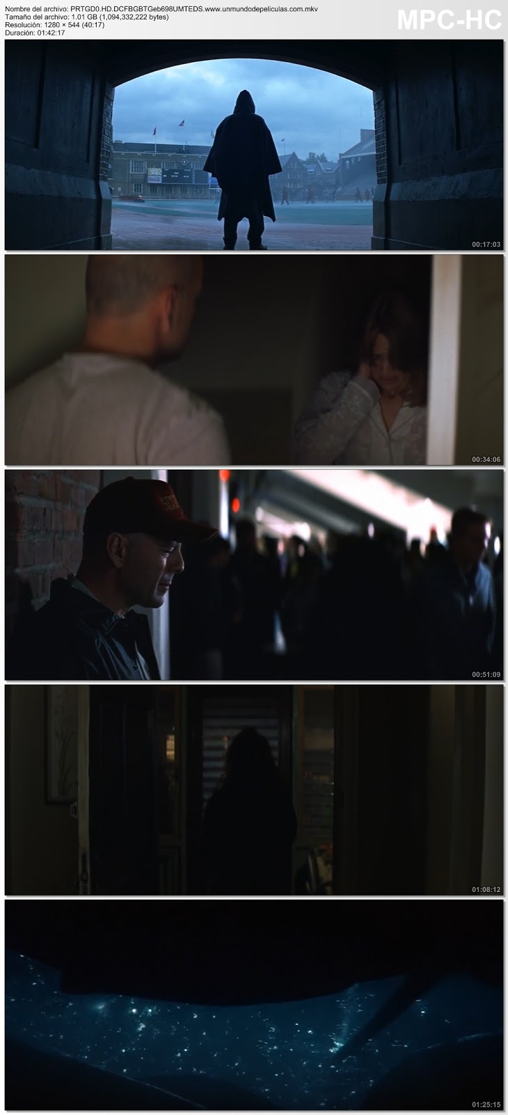 Capturas de la película.