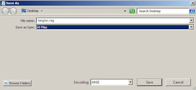 Tạo file .reg để import vào Registry windows Tạo file .reg để import vào Registry windows