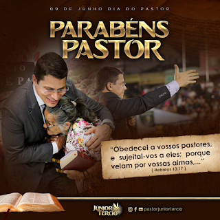 Homenagem Pastor dia do Pastor Aniversário do Pastor Banner Instagram Banner facebok