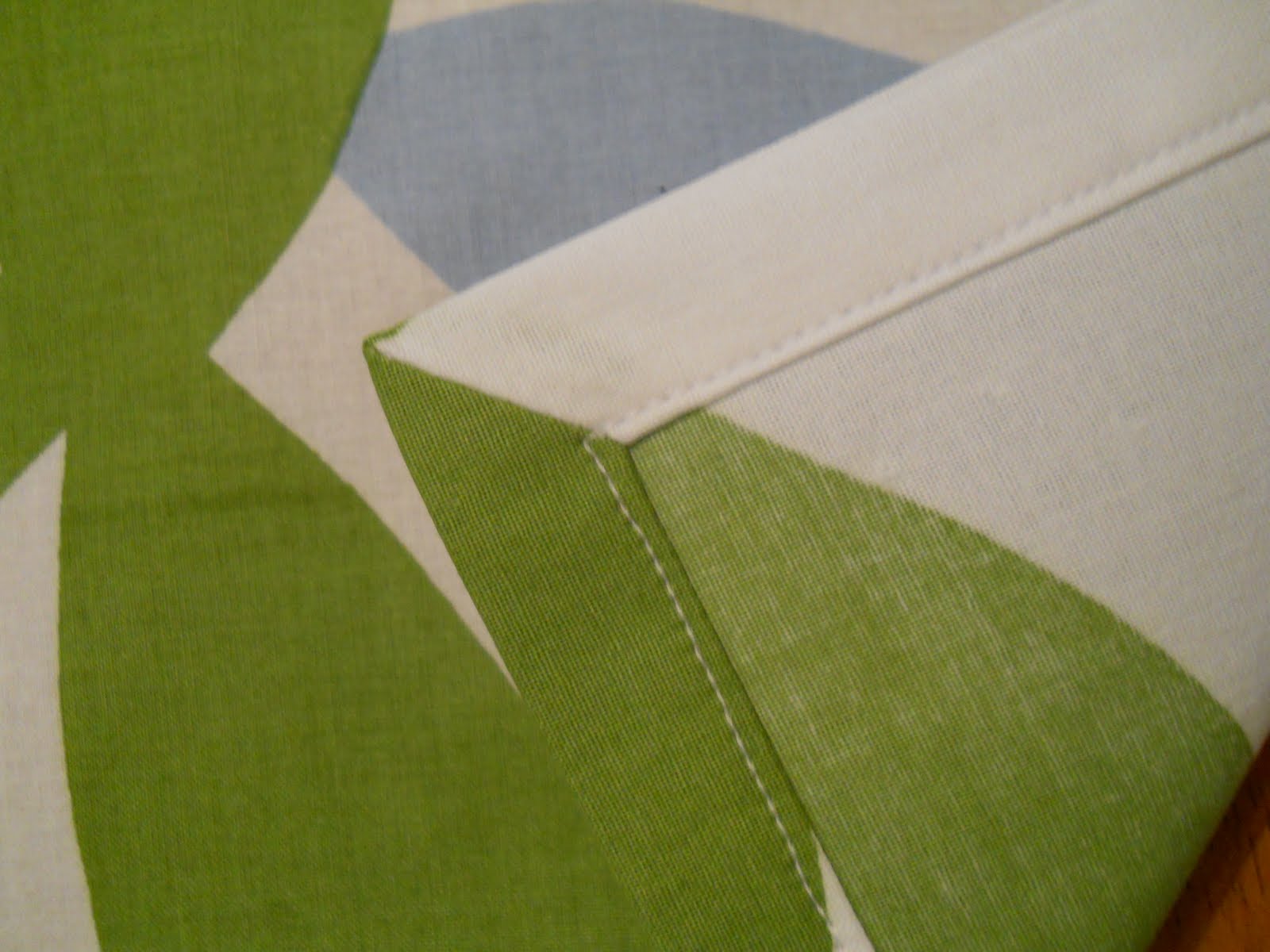 Crafting Makes the Heart Grow Fonder Mitered Corner Table Runners