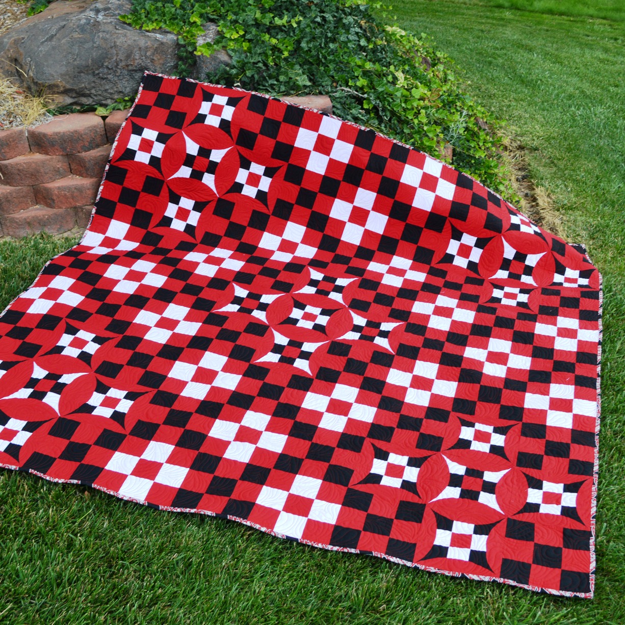 Happy Quilting Nine Patch Fun Quilt and Tutorial!!!!