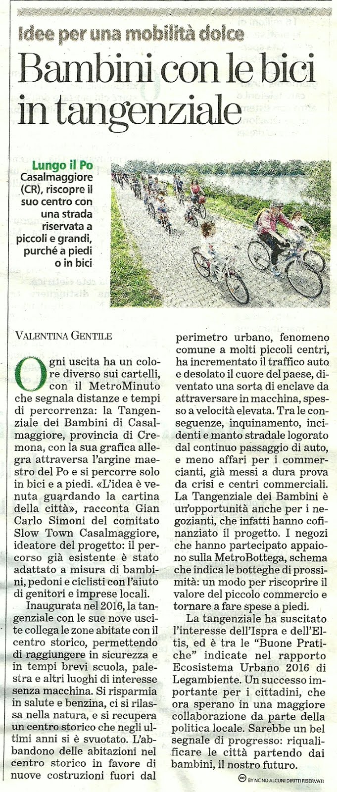 Articolo La Stampa di Torino Tuttogreen