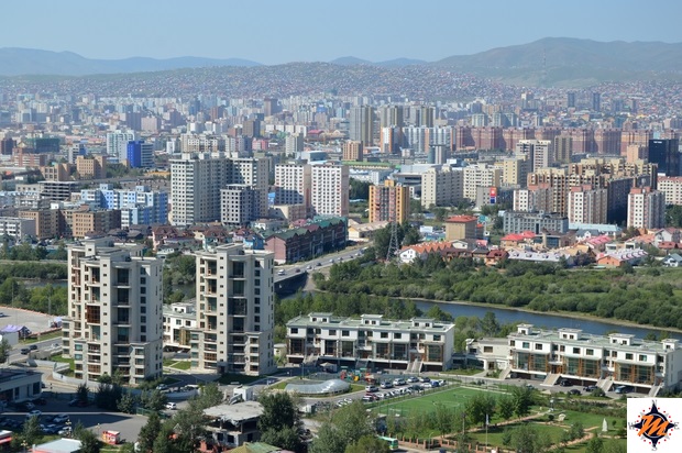 Ulan Bator, vista panoramica dalla Zaisan Hill Ulan Bator, vista panoramica dalla Zaisan Hill