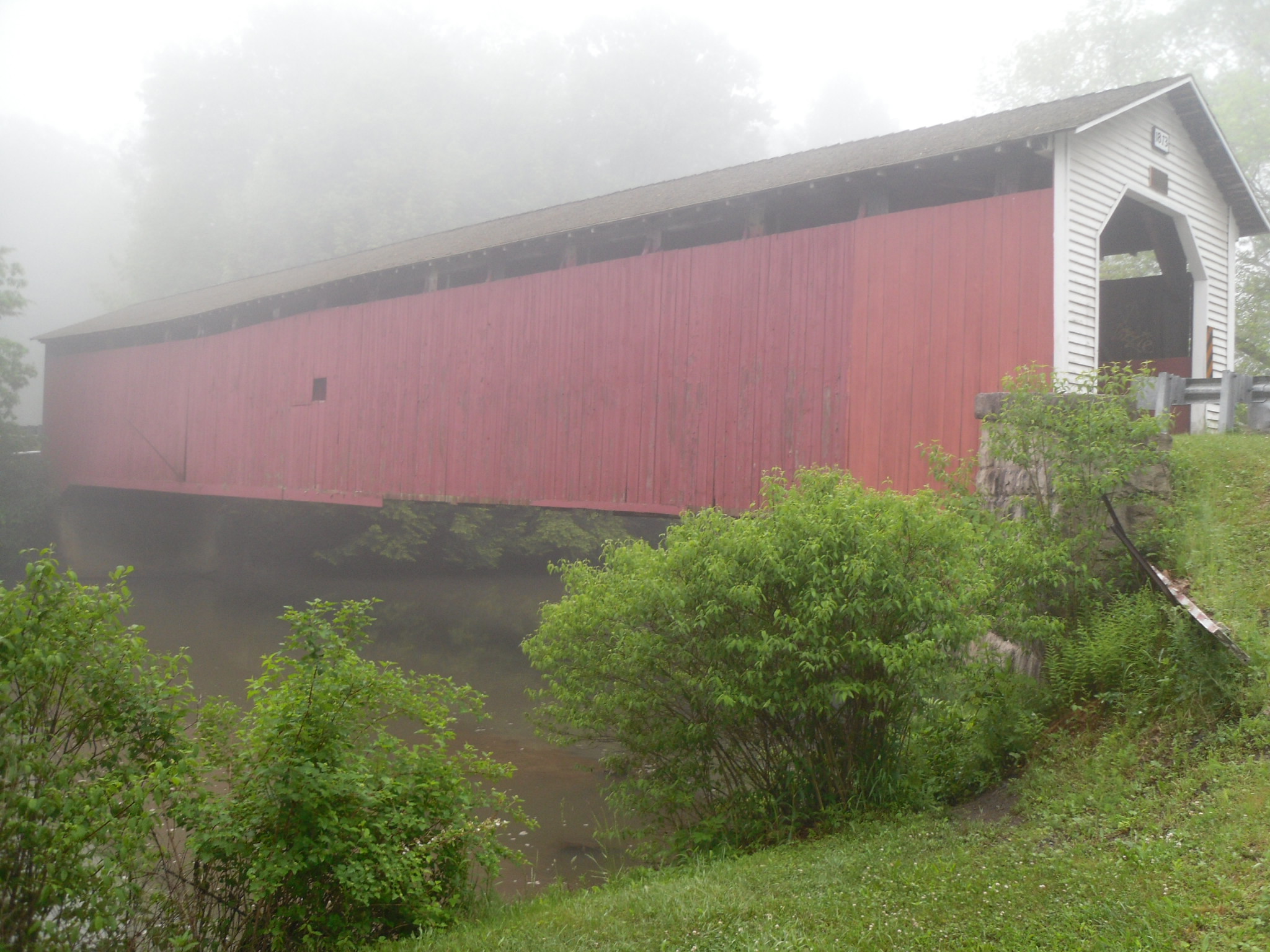 McGees Mills Covered Bridge Mahaffey, Pennsylvania