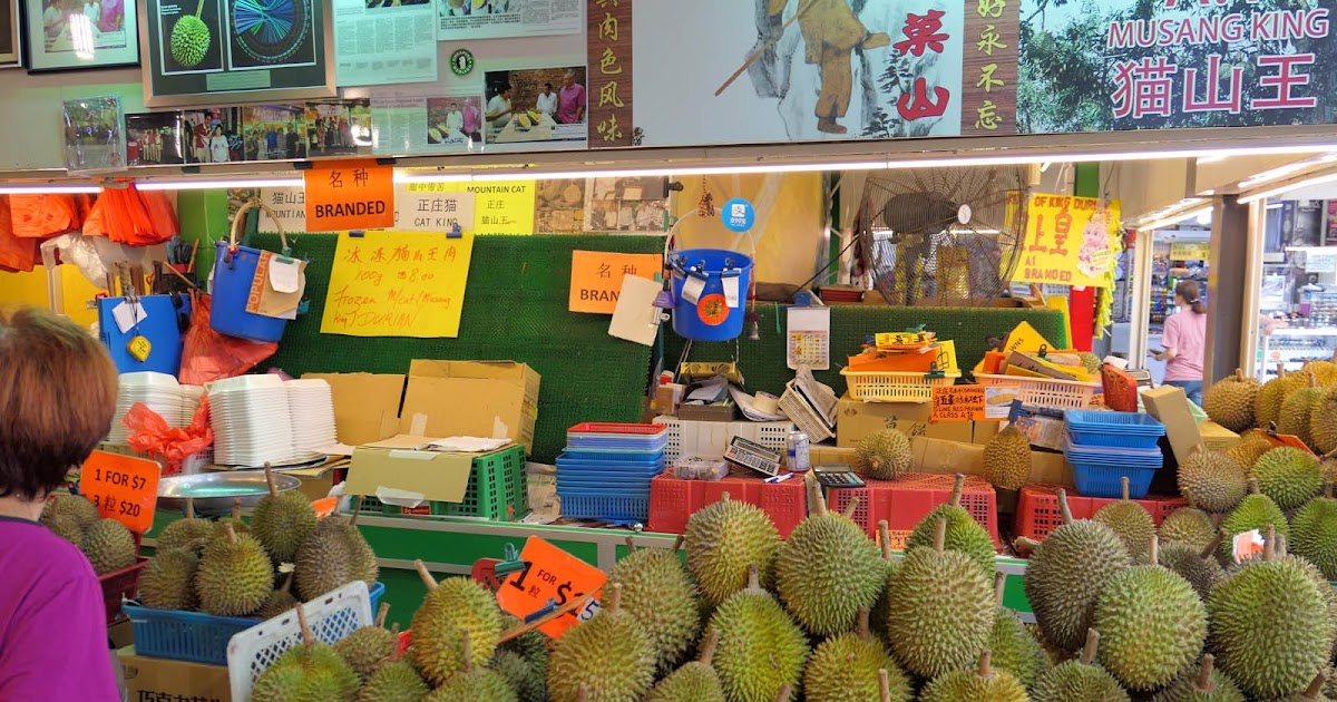 シーズンのドリアンはやっぱり美味しい 101 Fresh Fruits TradingOh! My UA!