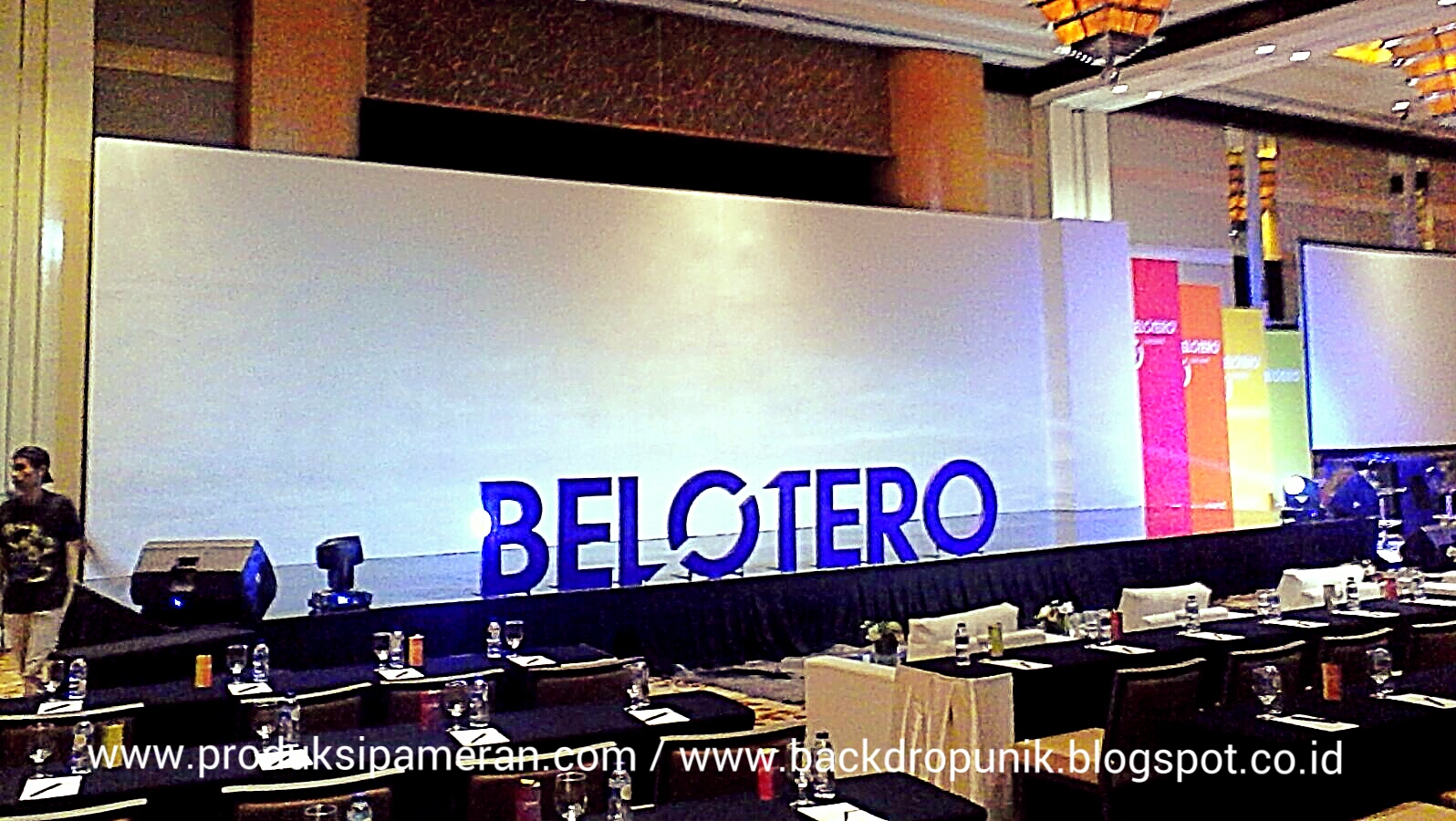 Backdrop Projector Mapping Kontraktor Backdrop Jakarta