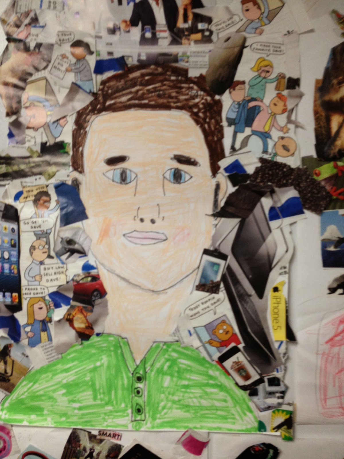 Mud to Masterpiece: 4th Grade Collage Self Portraits!1200 x 1600