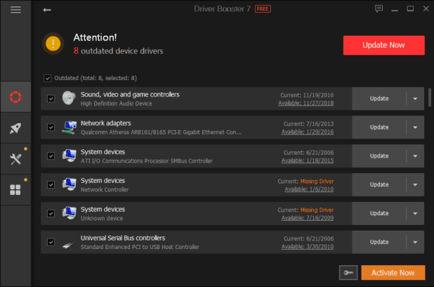 Get Onto Pc 2020 Free Driver Booster 7 Pro Key