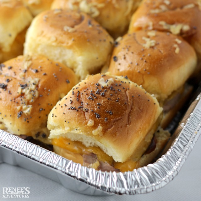 Easy BBQ Beef and Cheddar Sliders