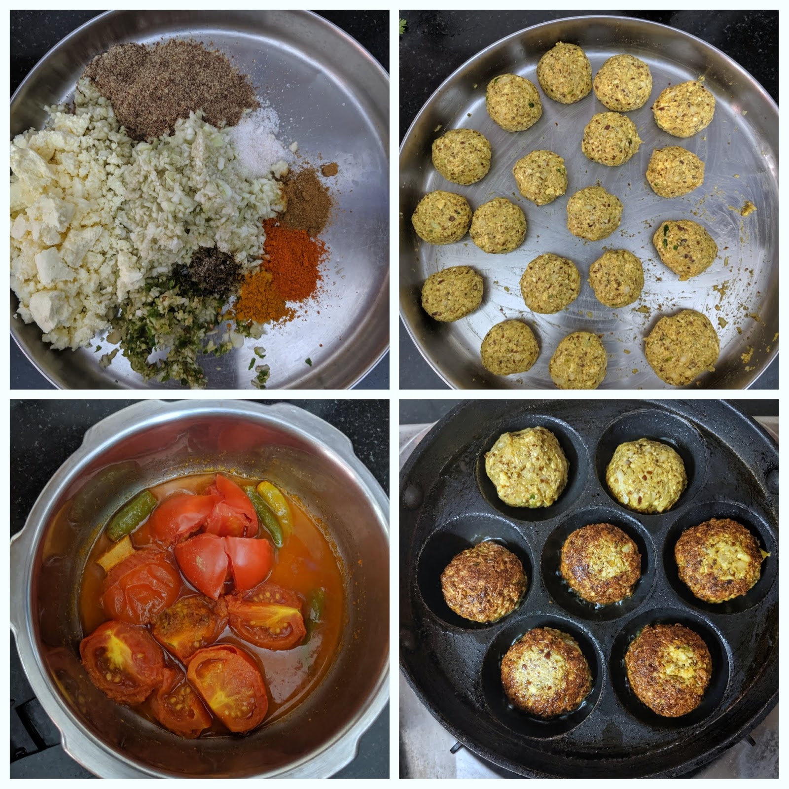 Life with spices LAUKI PANEER KOFTA CURRY RECIPE (LOW CARB LCHF)
