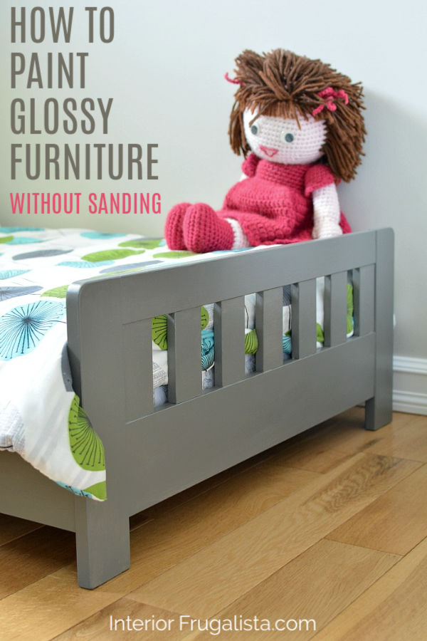 How To Paint Glossy Furniture Without Sanding