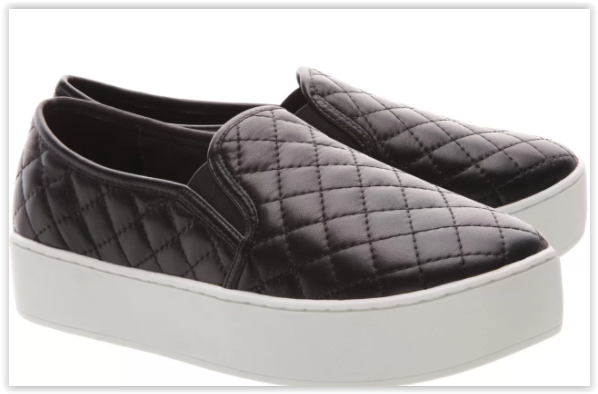 sapato slip on arezzo