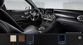Nội thất Mercedes GLC 300 4MATIC 2016 màu Đen 211