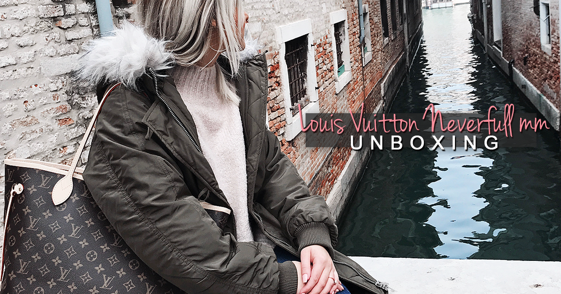 louis vuitton neverfull unboxing