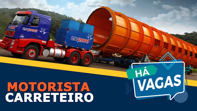 Transpes abre vagas para Motorista Carreteiro 