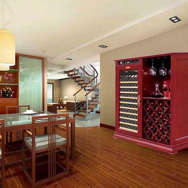 Wood cabinets for your dining