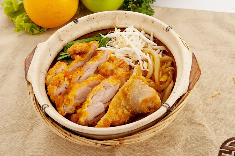 Taiwan Recipe Pearl Point Chicken Chop Claypot Lao Su Fun 砂煲鸡排老鼠粉