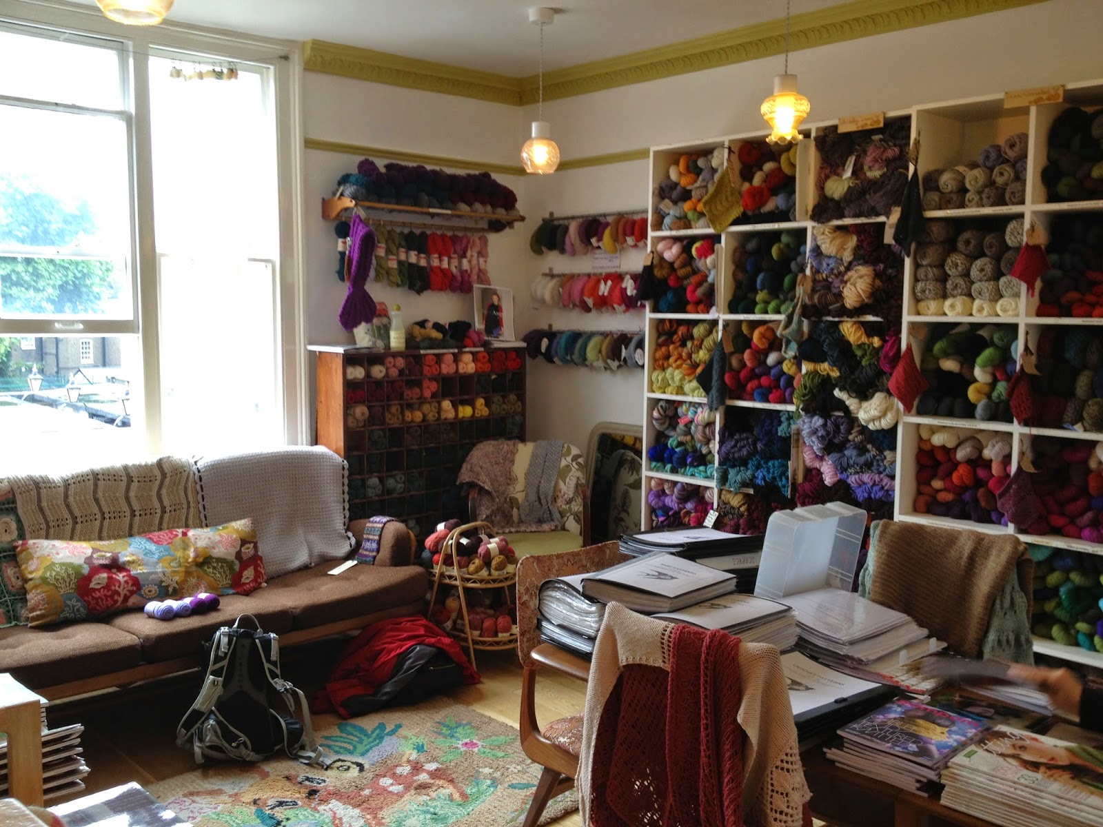 Chris Loves 2 Sew Loop, London UK Amazing Yarn Shop (2013)