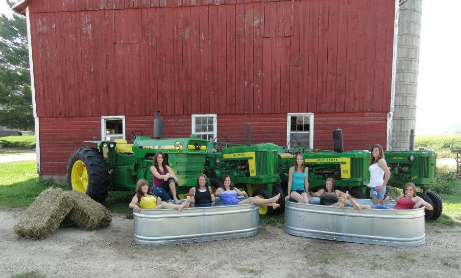 Just A Car Guy the Tractors Gone Wild calendar donated 47,000 to