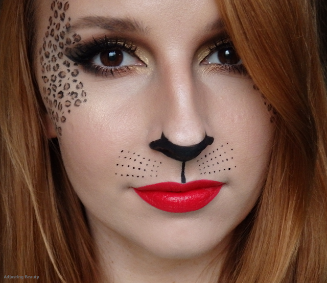 Pretty Leopard Makeup - Adjusting Beauty