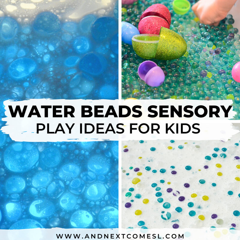 Sensory Play Activities for Kids Using Water Beads