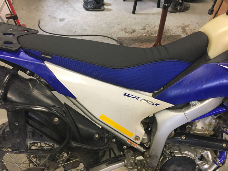 yamaha wr250r seat