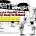 قصة باللغة الإنجليزية قصيرة جدا مترجمة للعربية Mary Goes to School