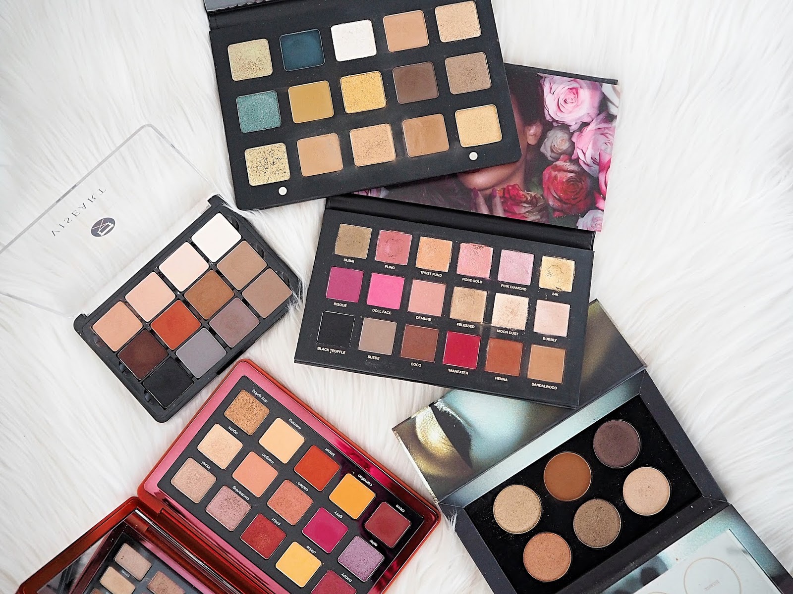 THE MOST EXPENSIVE EYESHADOW PALETTES IN MY COLLECTION WERE THEY