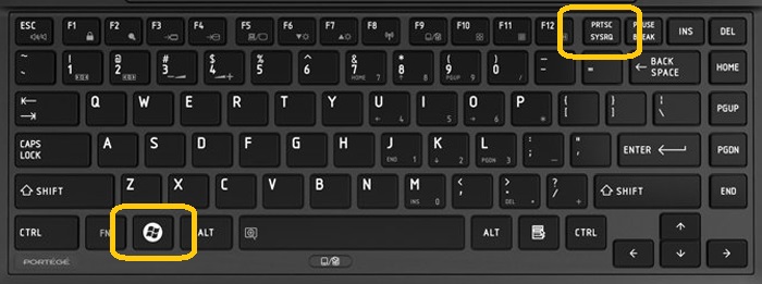 print screen on mac keyboard for windows in parallels