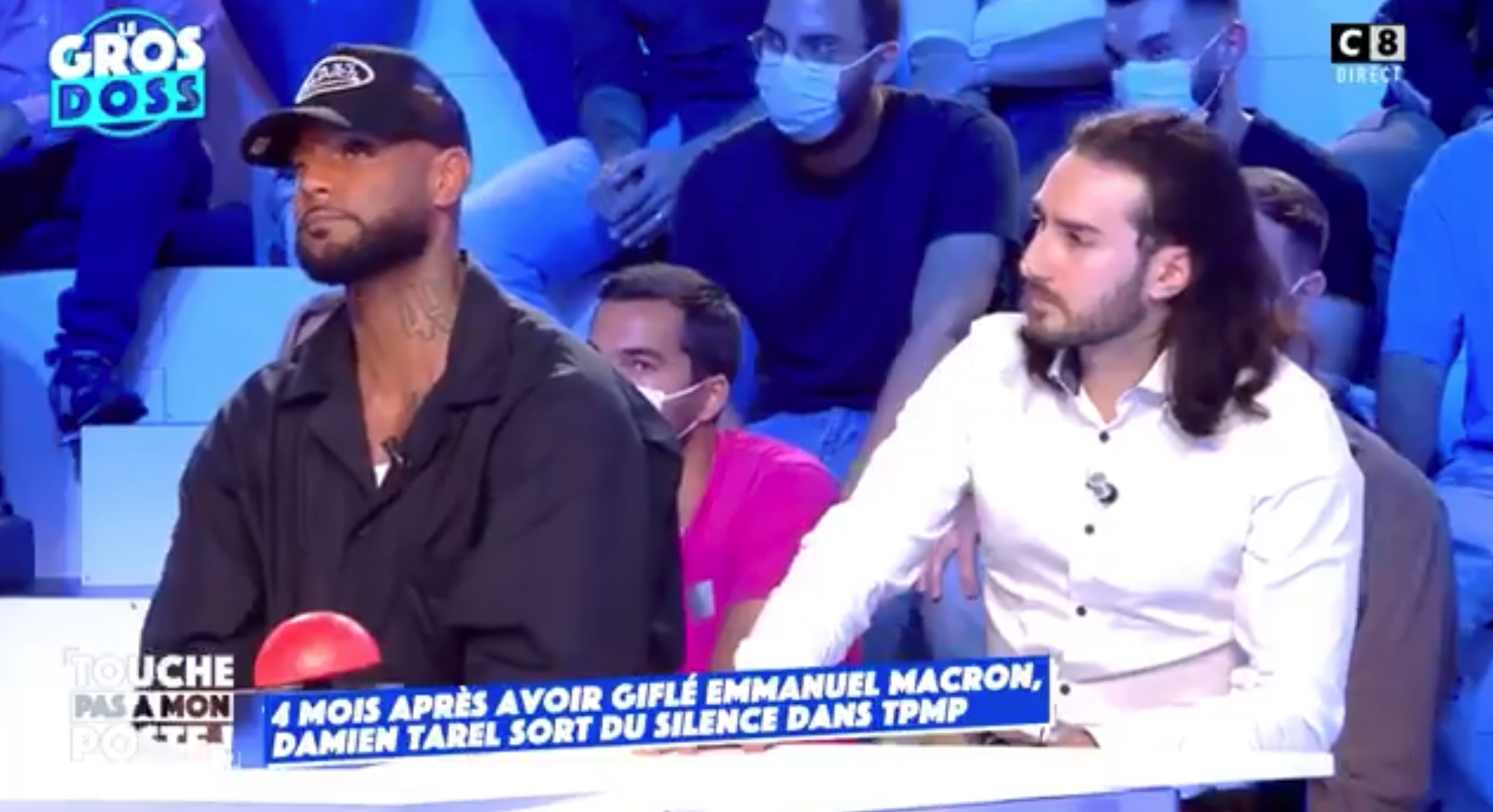 Photo de Booba et Damien Tarel dans Touche pas à mon poste Photo de Booba et Damien Tarel dans Touche pas à mon poste