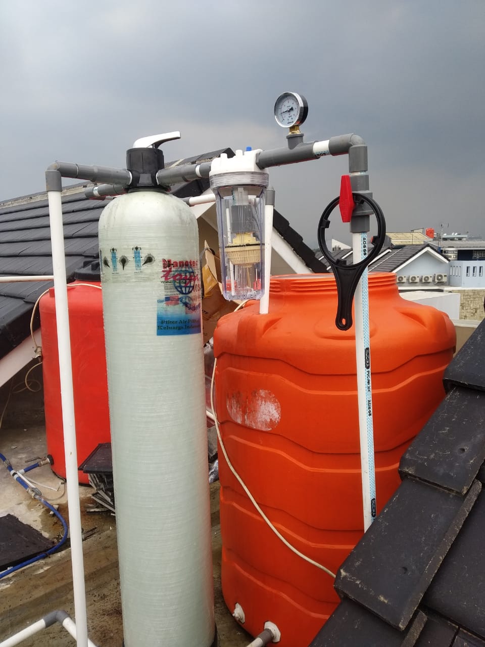 Pemasangan Filter Air Sumur Dr.Toya Di Metlan Transyogi Cileungsi Dr