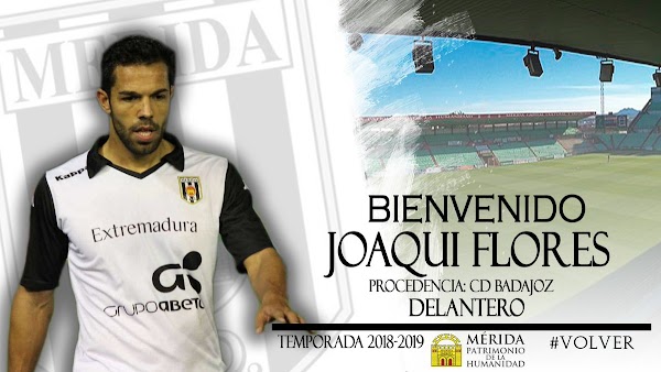 Oficial: El Mérida AD ficha a Joaqui Flores