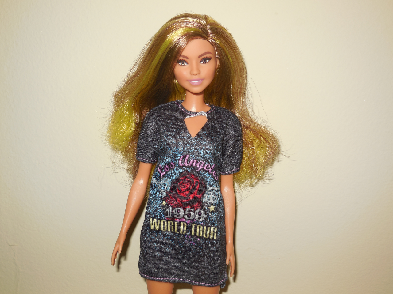 barbie fashionistas rockstar glam doll