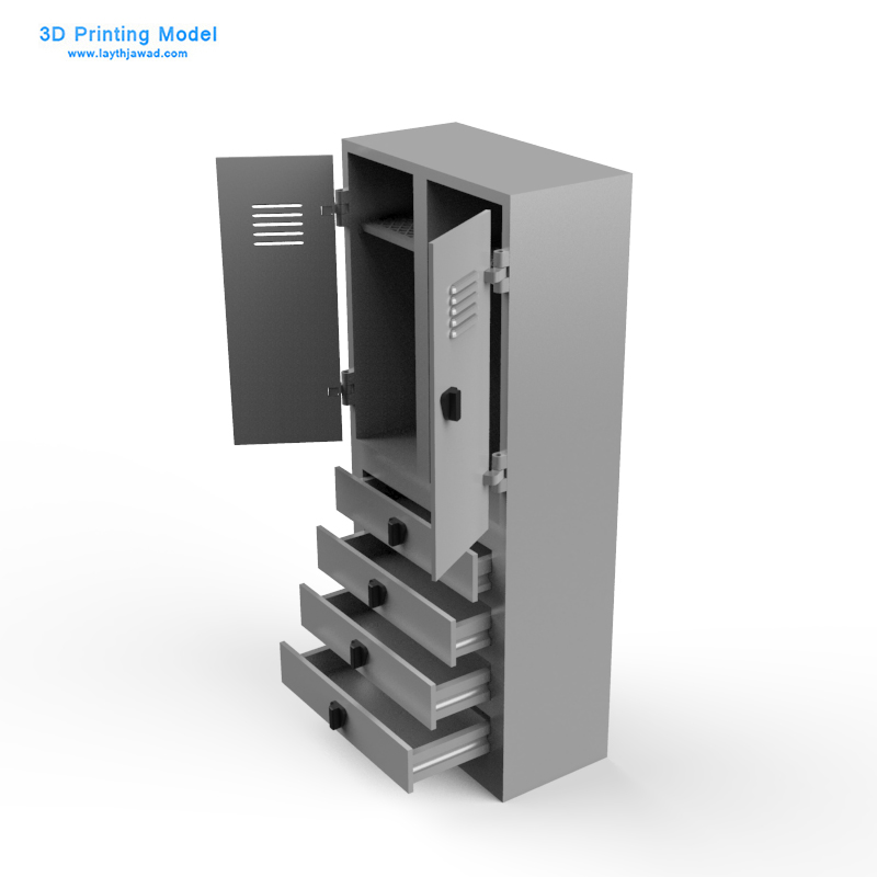 Locker 3D Printing Model | Layth Jawad
