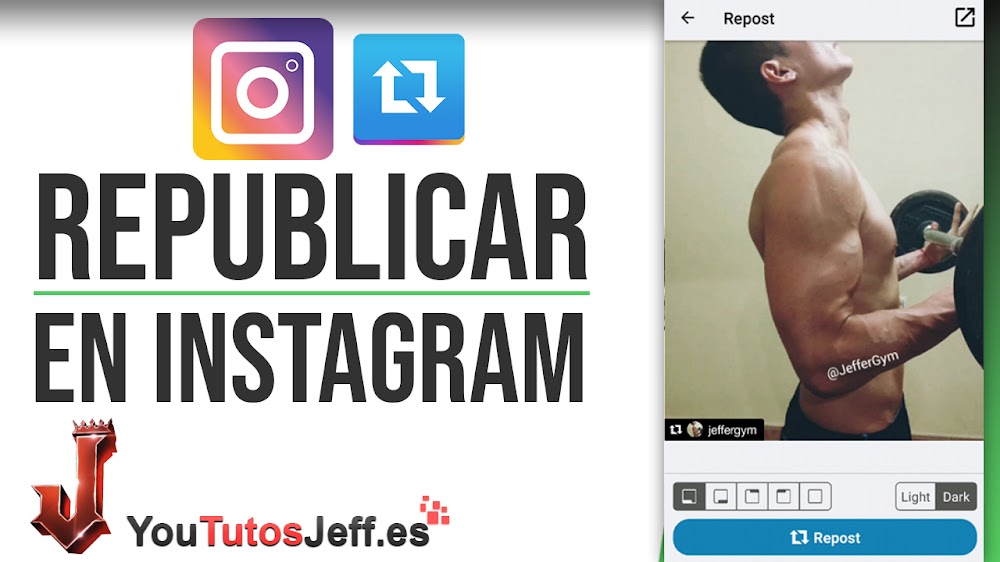 Republicar Imágenes y Vídeos de Instagram con Nombre de Autor - Trucos Instagram