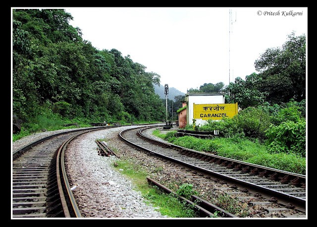 Caranzol railway station