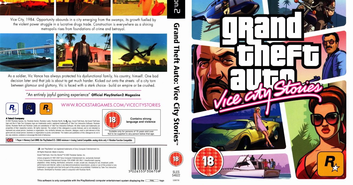 GTA Vice City Stories PS2 Full ISO ~ Alisson Mega Downloads