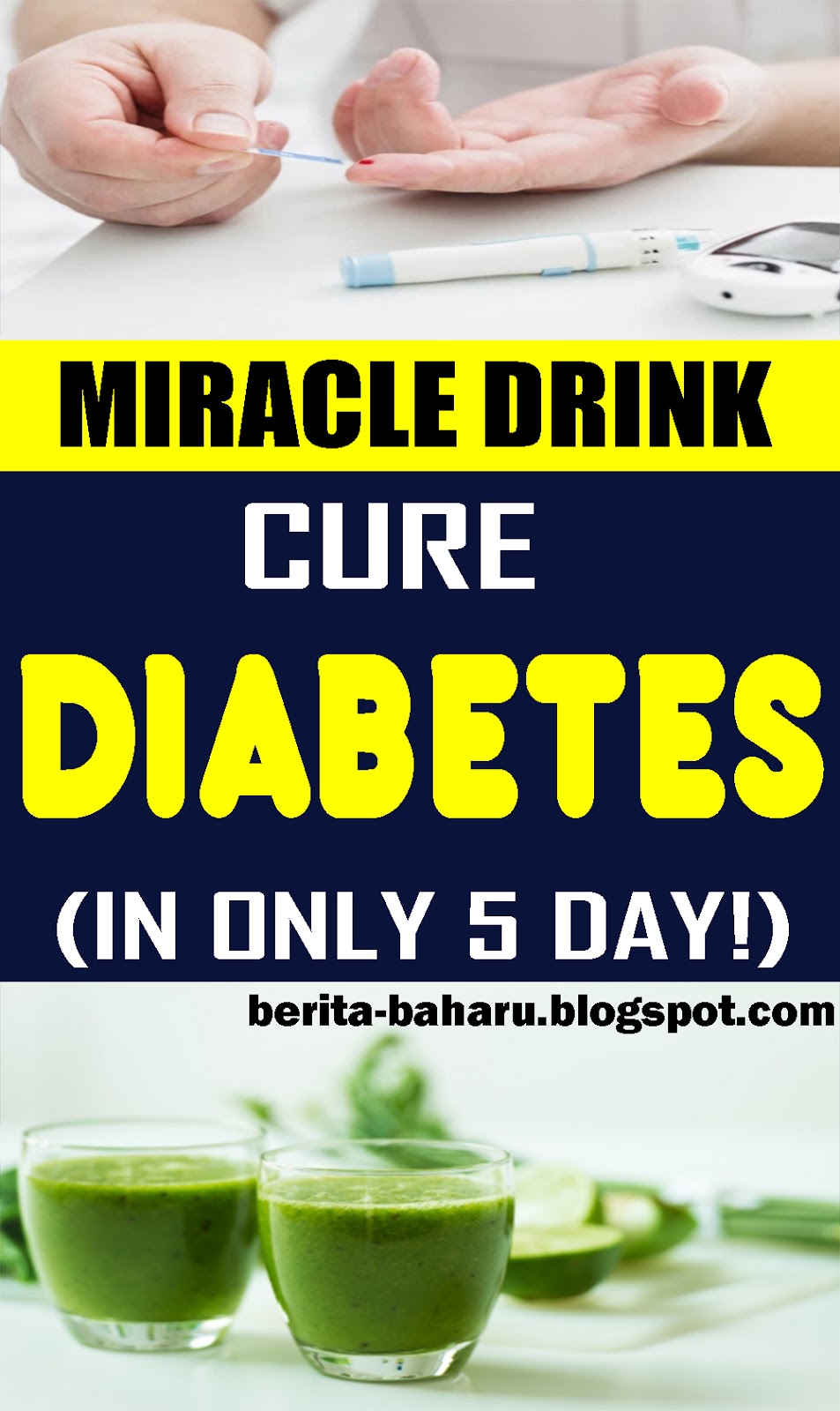 Miracle Drink That Cure Diabetes In Only 5 Days!