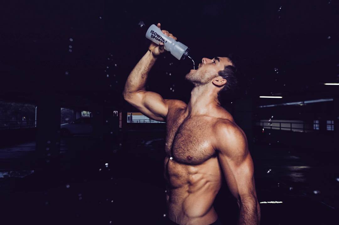 sexy-hairy-bare-chest-gym-bro-drinking-water-after-workout