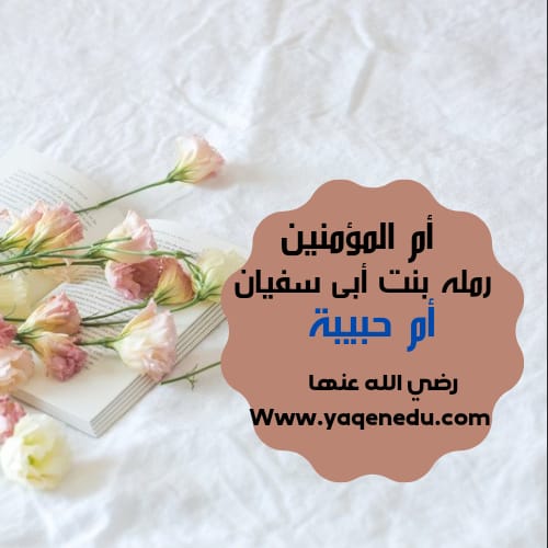 السيده رمله بنت ابي سفيان ( ام حبيبه ) رضي الله عنها