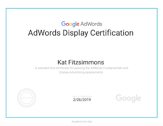 AdWords Display Certification