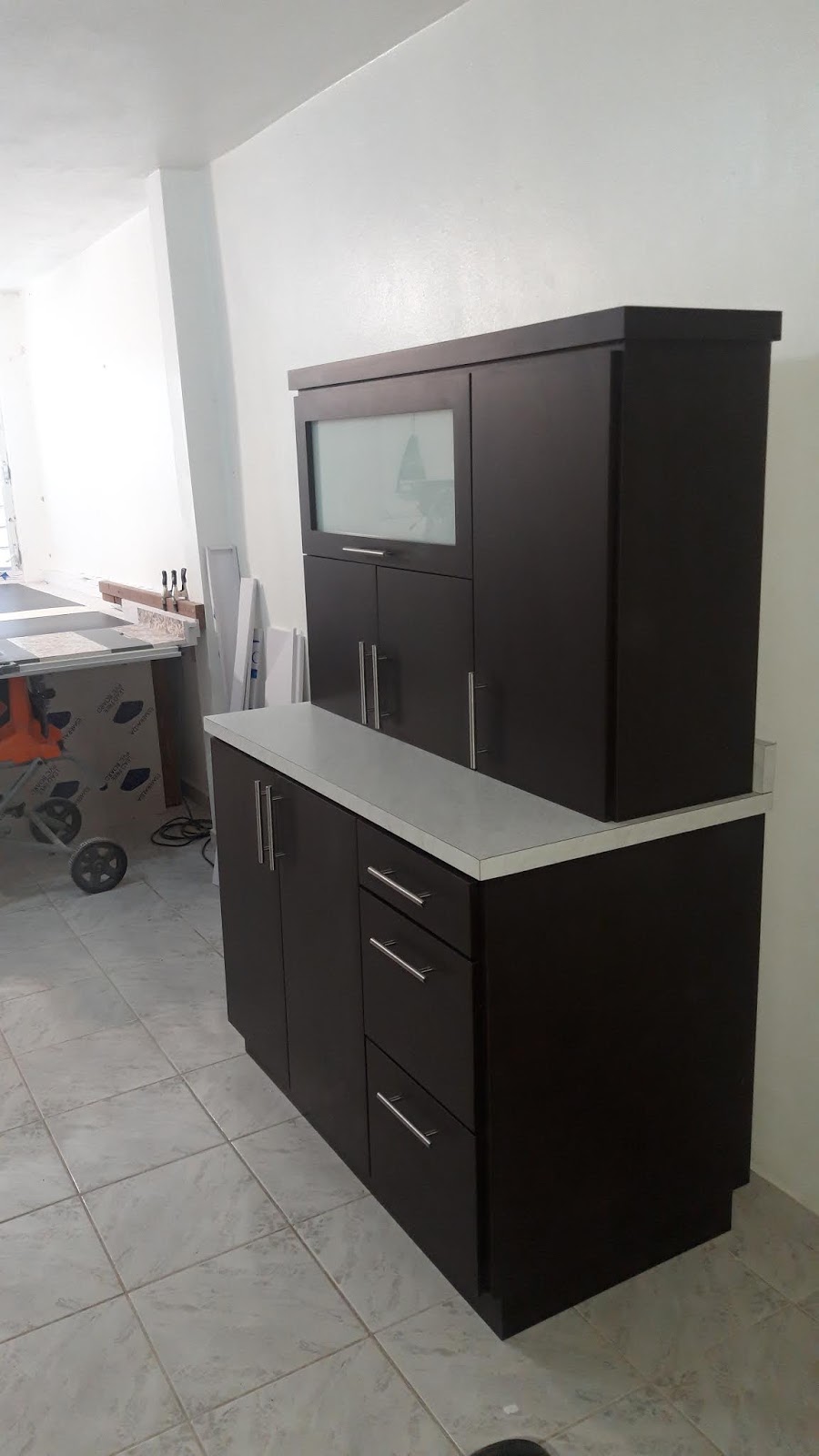 Gabinetes de 4´pies en PVC